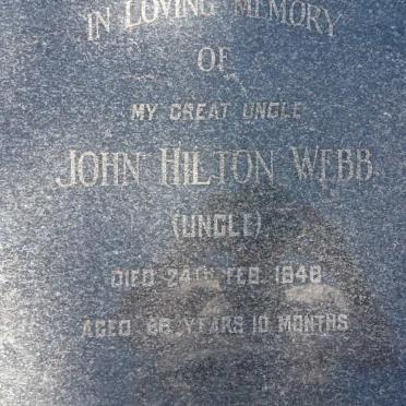 WEBB John Hilton -1948