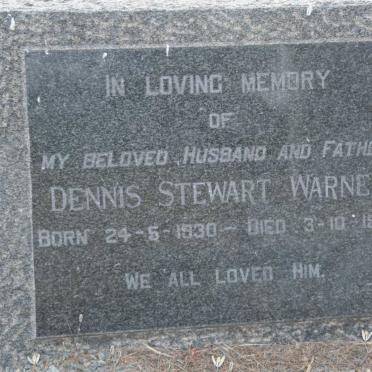 WARNER Dennis Stewart 1930-1966