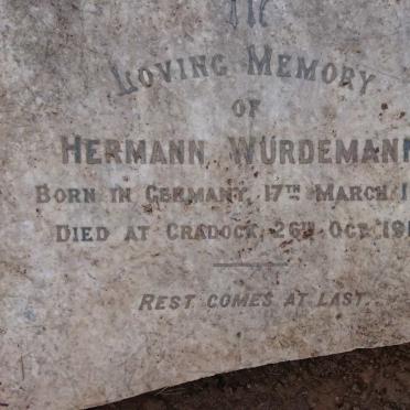 WURDEMANN Hermann 1853-1910