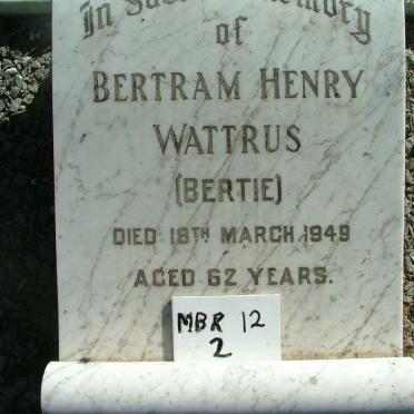 WATTRUS Betram Henry -1949