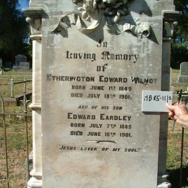 WILMOT Etherington Edward 1849-1901 :: WILMOT Edward Eardley 1885-1901