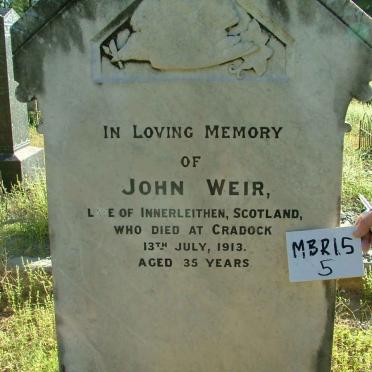 WEIR John -1913
