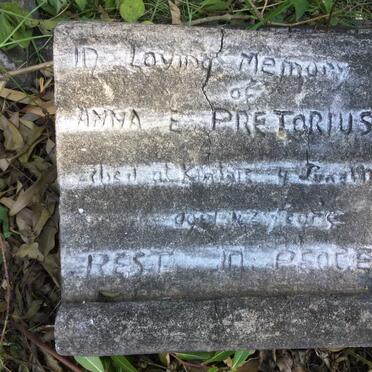 PRETORIUS Anna E.