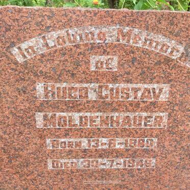 MOLDENHAUER Hugo Gustav 1880-1946
