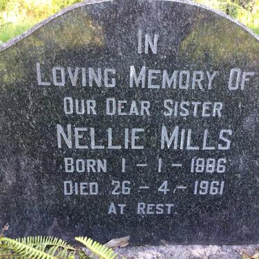 MILLS Nellie 1886-1961