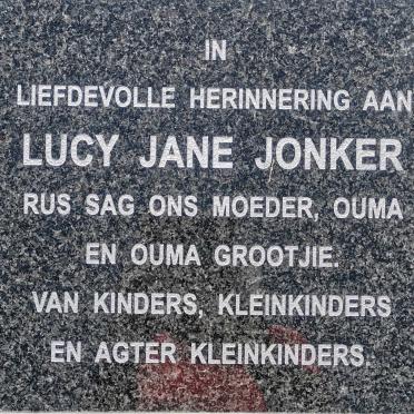 JONKER Lucy Jane