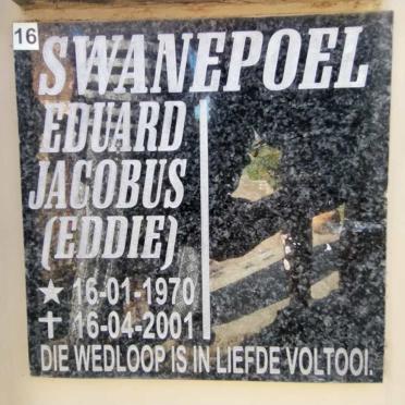 SWANEPOEL Eduard Jacobus 1970-2001