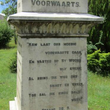 Anglo Boer War Memorial 1899-1902_4