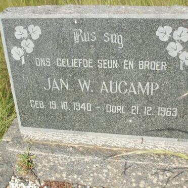 AUCAMP Jan W. 1940-1963