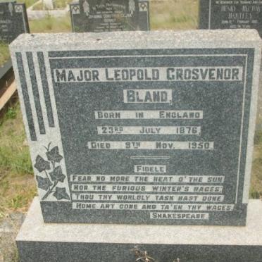 BLAND Leopold Grosvenor 1876-1950
