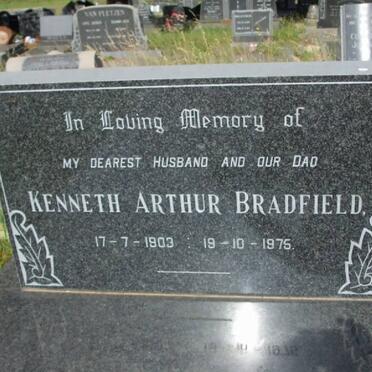 BRADFIELD Kenneth Arthur 1903-1975