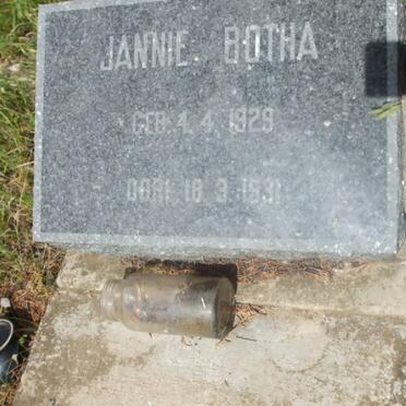 BOTHA Jannie 1929-1931
