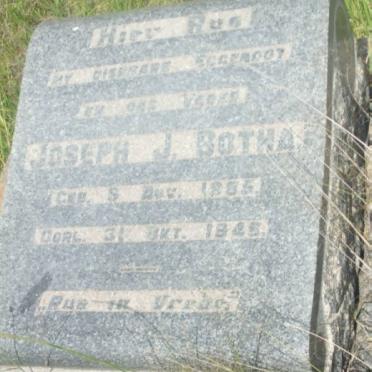 BOTHA Joseph J. 1885-1945