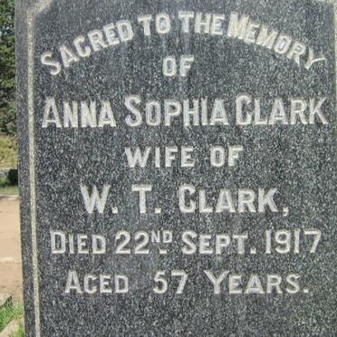 CLARK Anna Sophia -1917