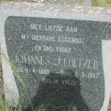 COETZER Johannes J. 1866-1947