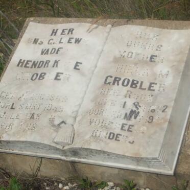 GROBLER Hendrik G.E. 1859-1949 &amp; Heila M. ROUX 1872-194?