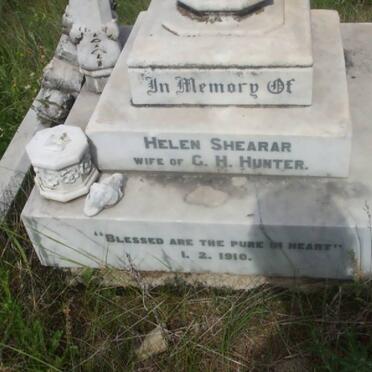 HUNTER Helen nee SHEARAR -1910