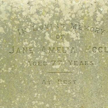 HOOLE Jane Amelia