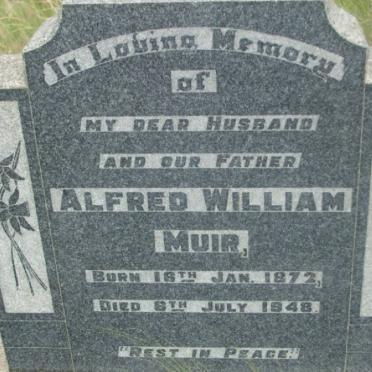 MUIR Alfred William 1872-1948