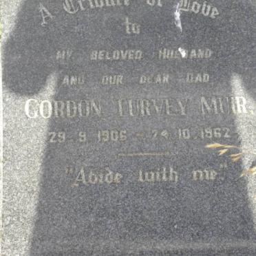 MUIR Gordon Turvey 1906-1962