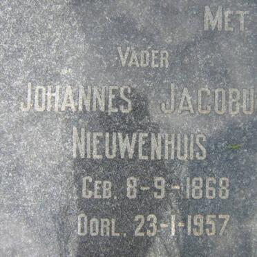 NIEUWENHUIS Johannes Jacobus 1868-1957
