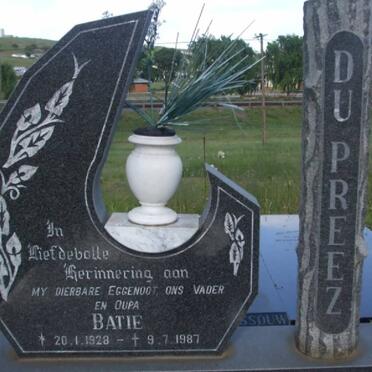 PREEZ Batie, du 1928-1987