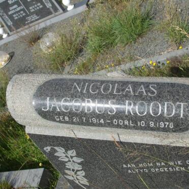 ROODT Nicolaas Jacobus 1914-1978