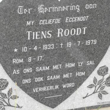 ROODT Tiens 1933-1979