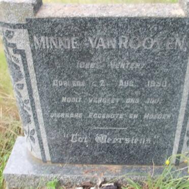 ROOYEN Minnie, van nee VENTER -1990