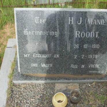 ROODT H.J. 1910-1979