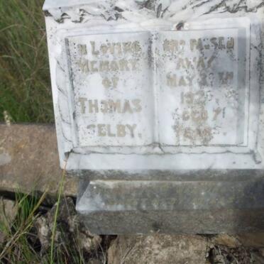 SELBY Thomas -1926