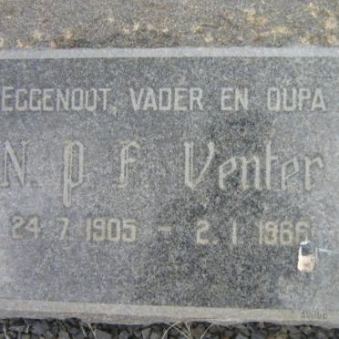 VENTER N.P.F. 1905-1966