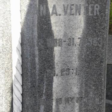 VENTER Jan A. 1888-1963