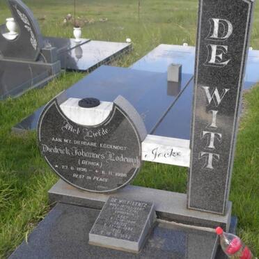 WITT Diedrick Johannes Lodewyk, de 1936-1988 &amp; Lady LENZ -1988 :: DE WITT Trixie -1982  :: DE WITT  Fiel -1983