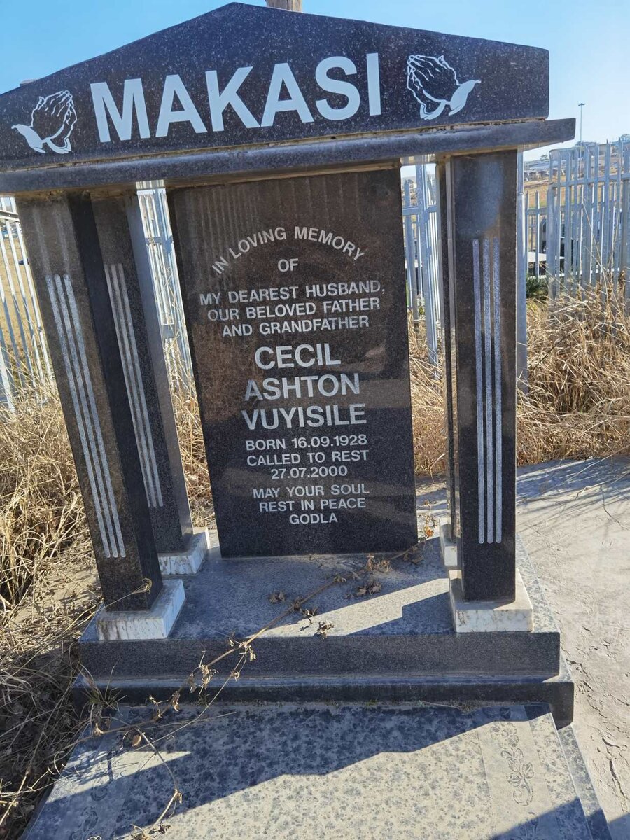 MAKASI Cecil Ashton Vuyisile 1928-2000