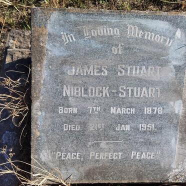 STUART James Stuart, NIBLOCK 1878-1951