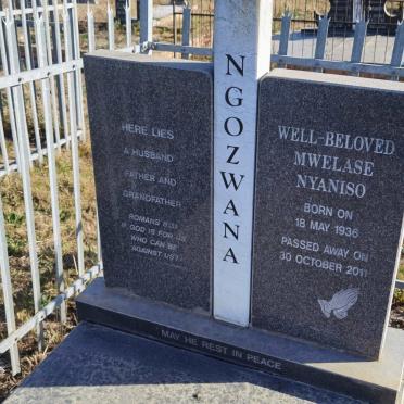 NGOZWANA Well-Beloved Mwelase Nyaniso 1936-2011
