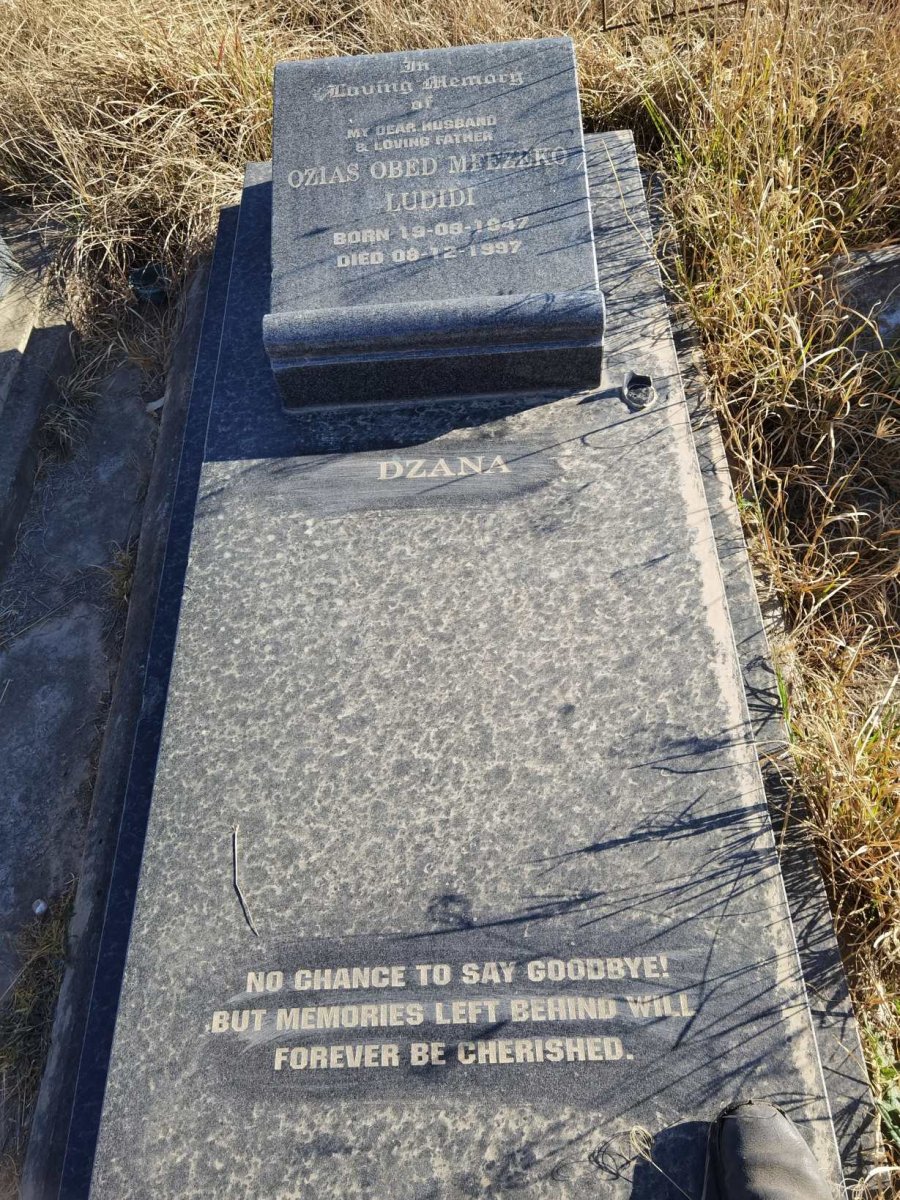 LUDIDI Ozias Obed Mfezeko 1947-1997