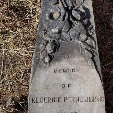 JERVIS Frederick Perne 1856-1883
