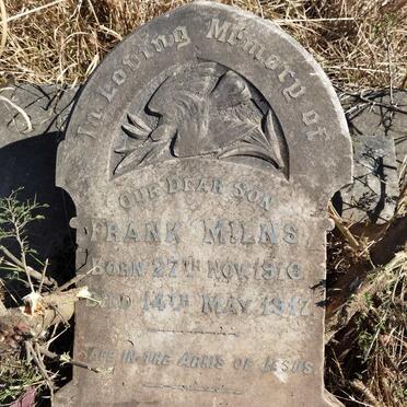MILNS Frank 1916-1917