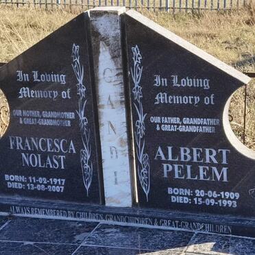NGANDI Albert Pelem 1909-1993 &amp; Francesca Nolast 1917-2007