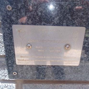 STAFFEN John Henry 1960-2004