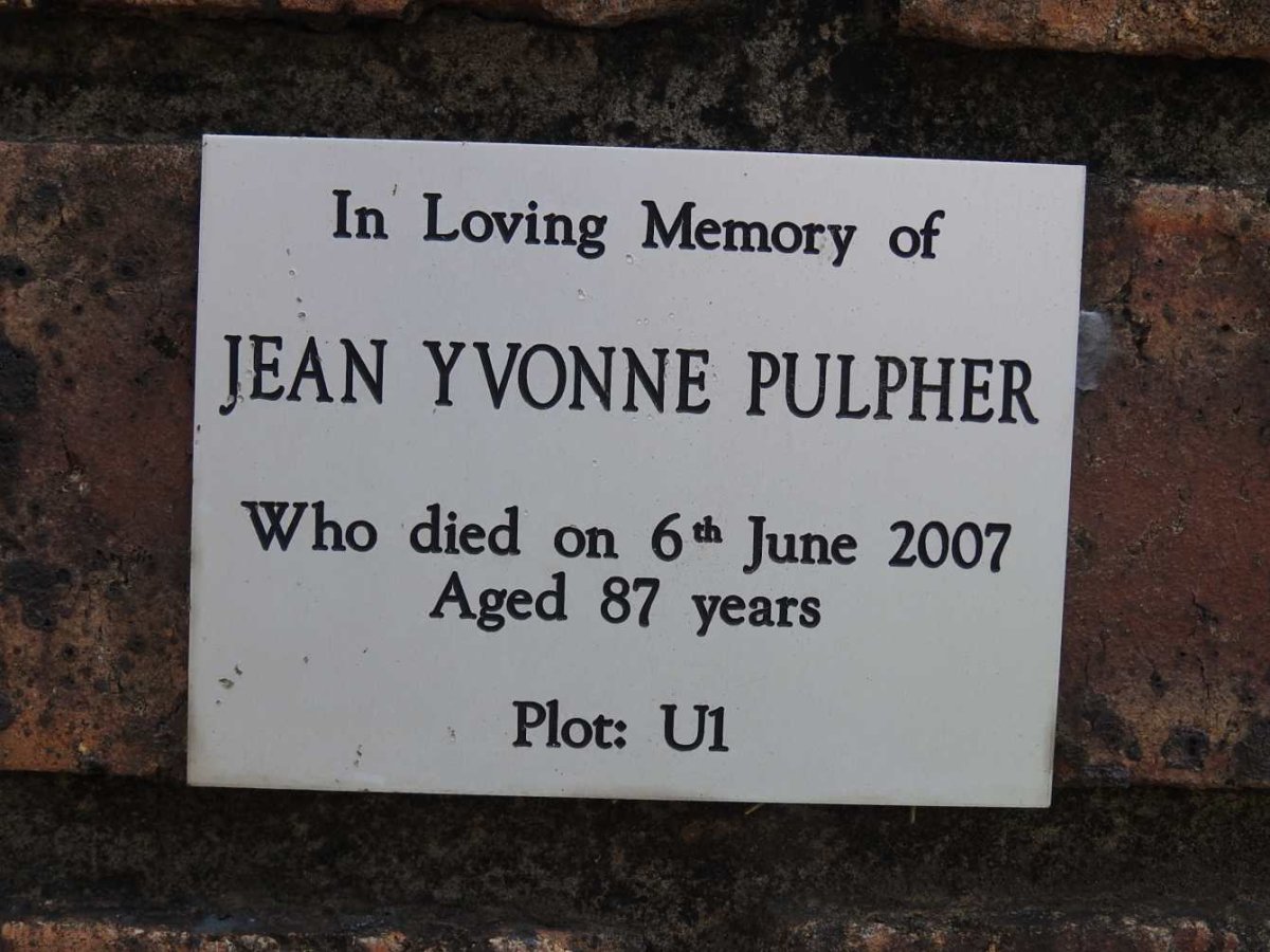 PULPHER Jean Yvonne -2007