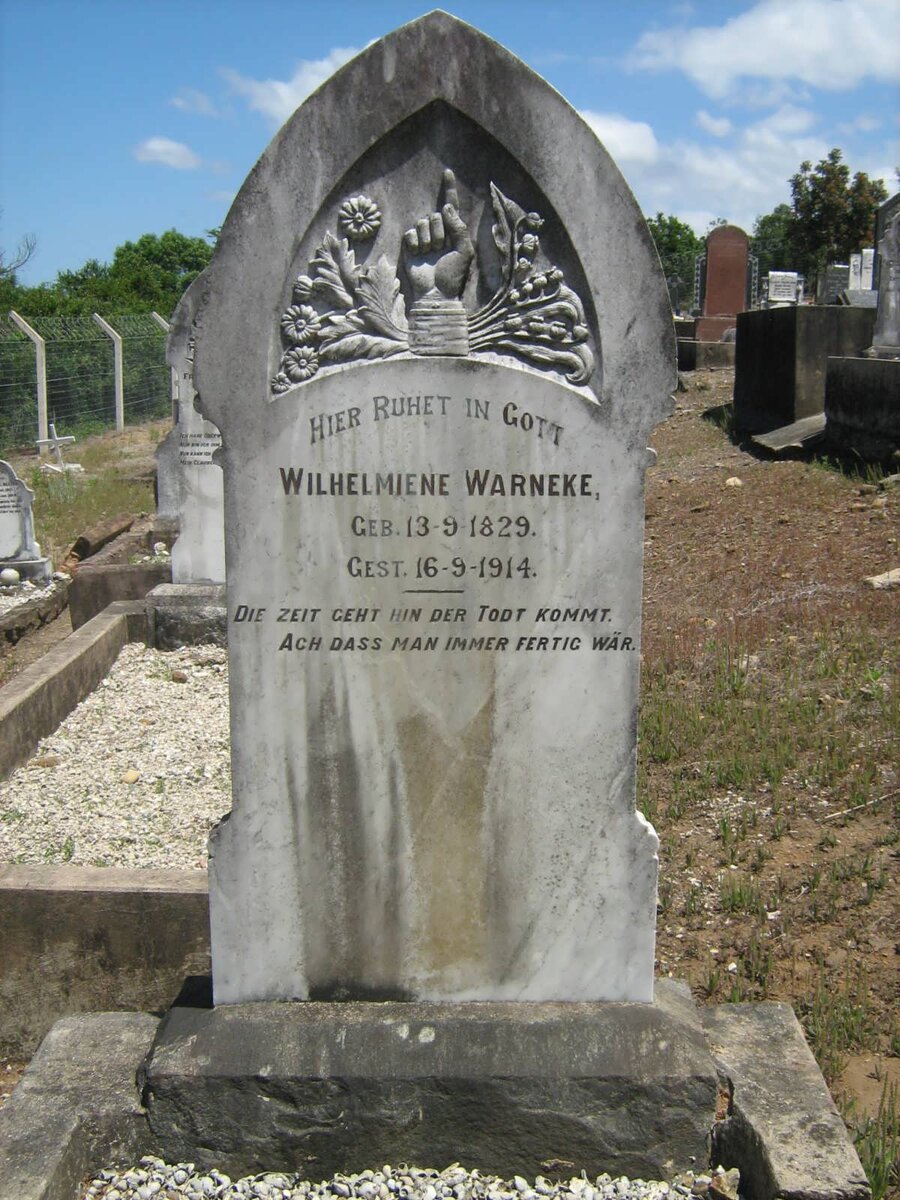 WARNEKE Wilhelmiene 1829-1914