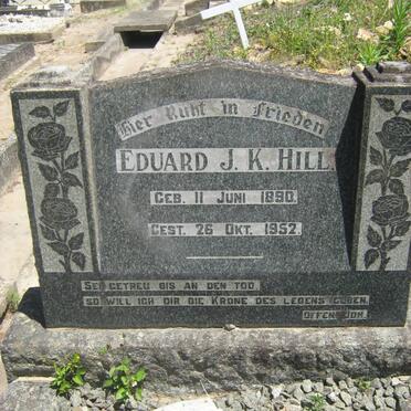 HILL Eduard J.K. 1890-1952