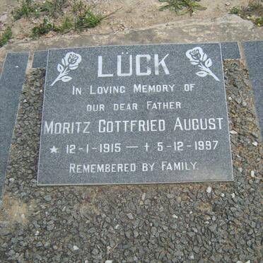 LÜCK Moritz Gottfried August 1915-1997
