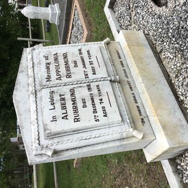 RUHRMUND Albert -1916 &amp; Appolonia -1941