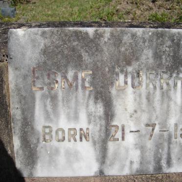 DURRHEIM Esme 1936-1936