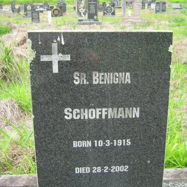 SCHOFFMANN Benigna 1915-2002