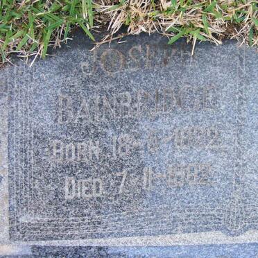 BAINBRIDGE Joseph 1922-1982
